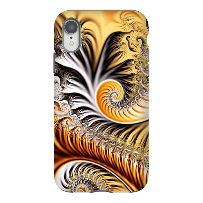 iPhone Xr StrongFit Fractal Art XIV by Art Design Works