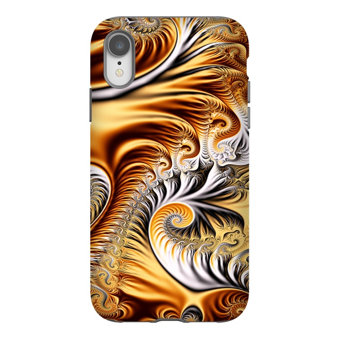 iPhone Xr StrongFit Fractal Art XV by Art Design Works