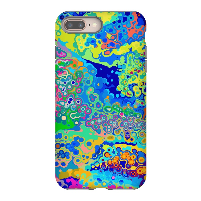 iPhone 7 plus StrongFit Colorful Cells Design by Art Design Works