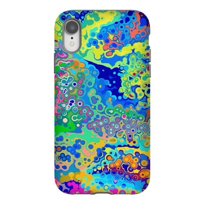 iPhone Xr StrongFit Colorful Cells Design by Art Design Works