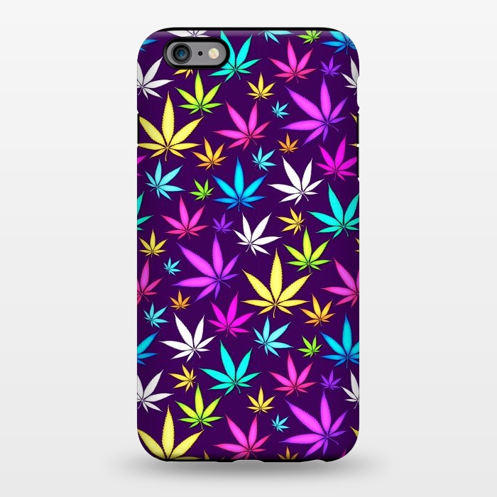 iPhone 6/6s plus StrongFit Colorful Weed Pattern by Art Design Works