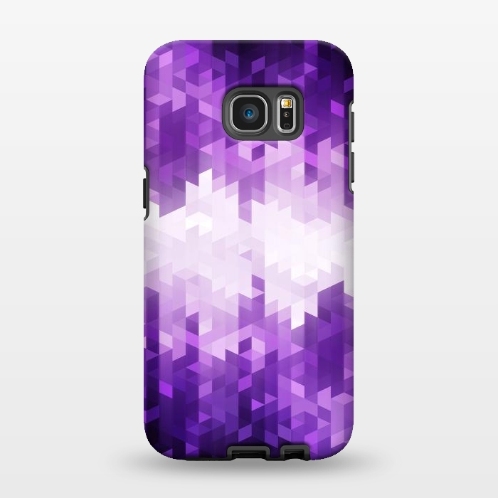 Galaxy S7 EDGE StrongFit Ultra Violet Pattern I by Art Design Works
