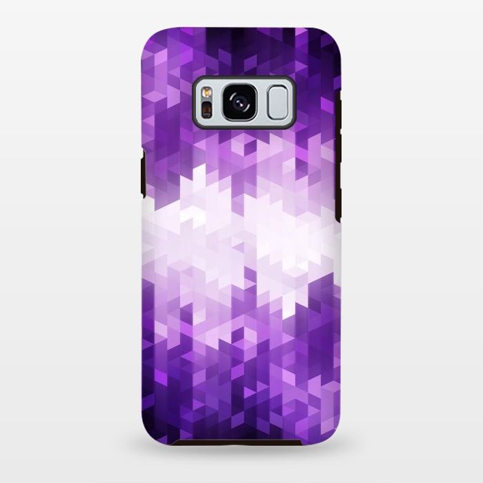 Galaxy S8 plus StrongFit Ultra Violet Pattern I by Art Design Works