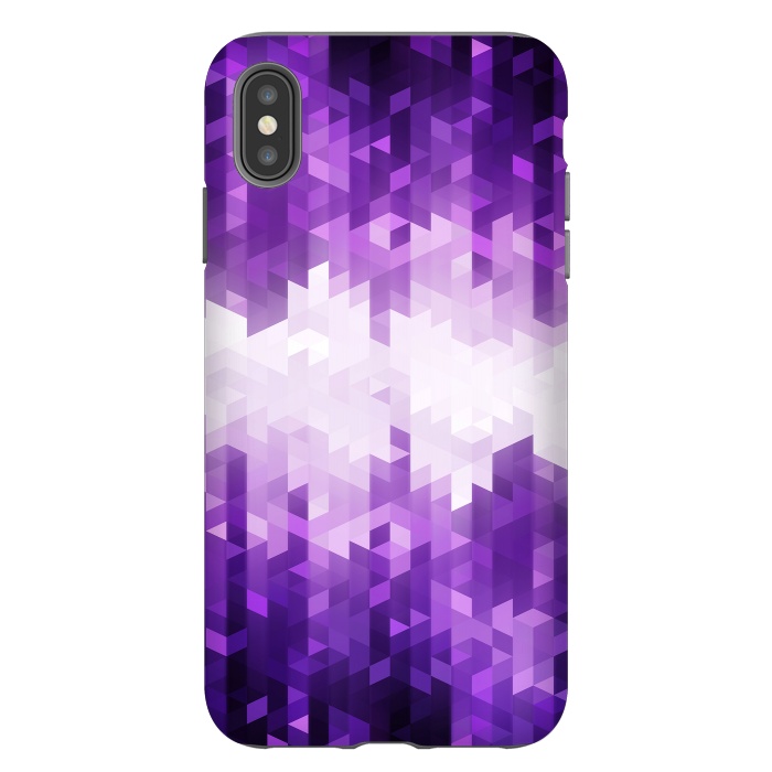iPhone Xs Max StrongFit Ultra Violet Pattern I by Art Design Works