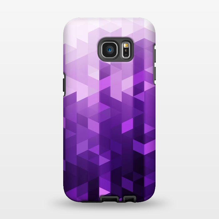 Galaxy S7 EDGE StrongFit Ultra Violet Pattern II by Art Design Works