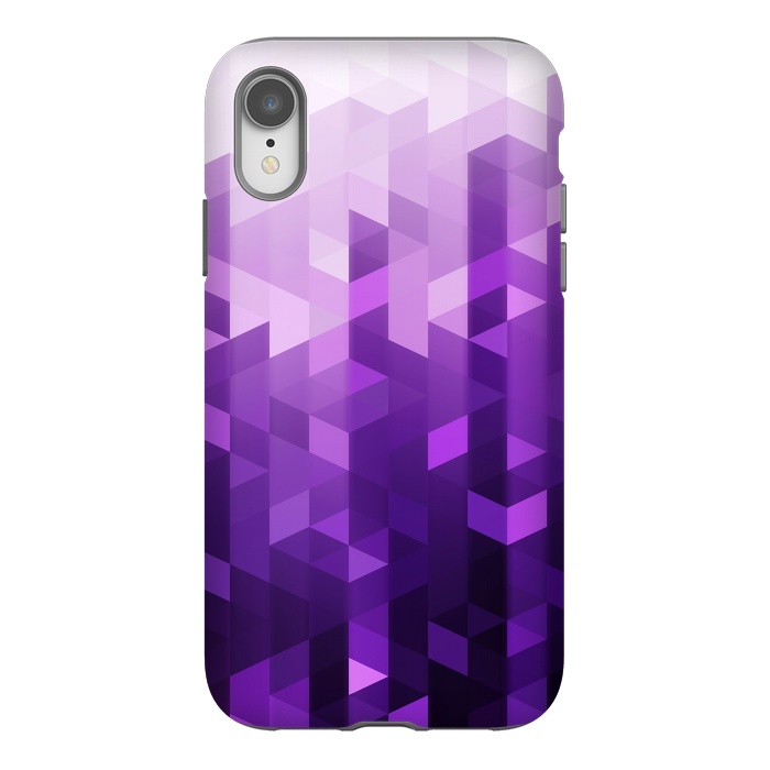 iPhone Xr StrongFit Ultra Violet Pattern II by Art Design Works