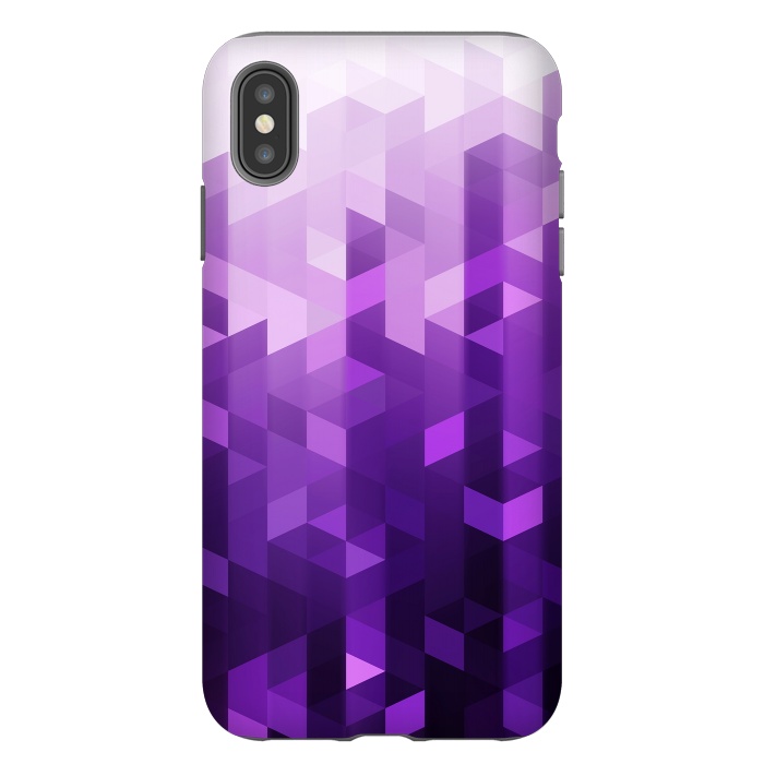 iPhone Xs Max StrongFit Ultra Violet Pattern II by Art Design Works