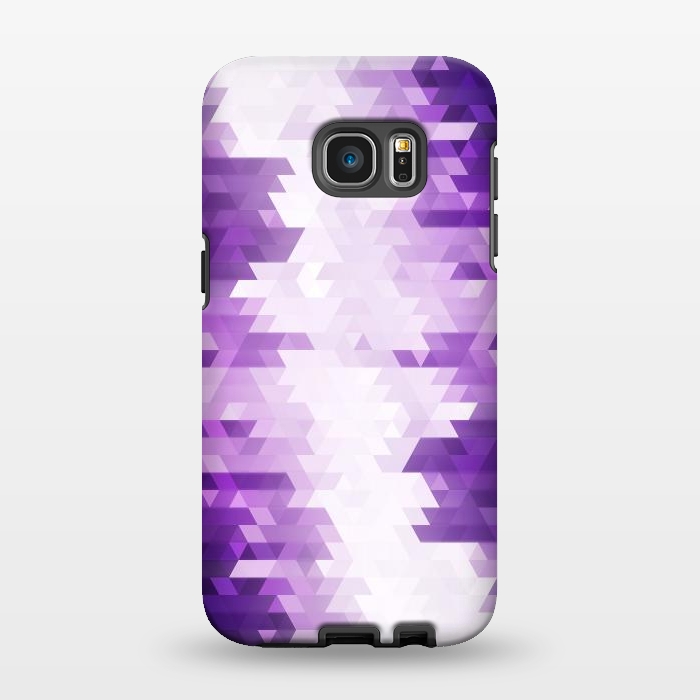 Galaxy S7 EDGE StrongFit Ultra Violet Pattern III by Art Design Works