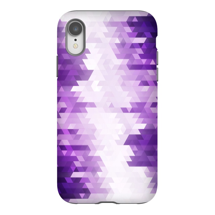 iPhone Xr StrongFit Ultra Violet Pattern III by Art Design Works