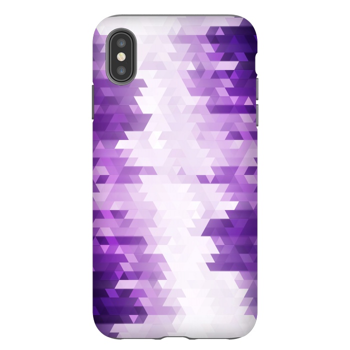 iPhone Xs Max StrongFit Ultra Violet Pattern III by Art Design Works