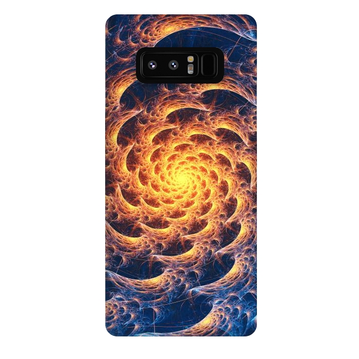 Galaxy Note 8 StrongFit Fractal Art XLI by Art Design Works