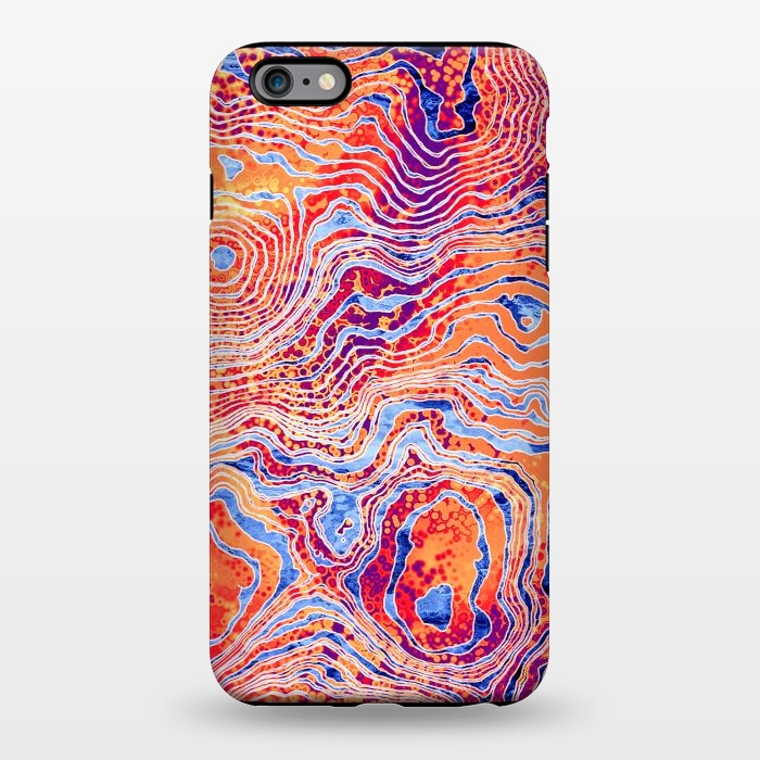 iPhone 6/6s plus StrongFit  Abstract Colorful Marble I by Art Design Works