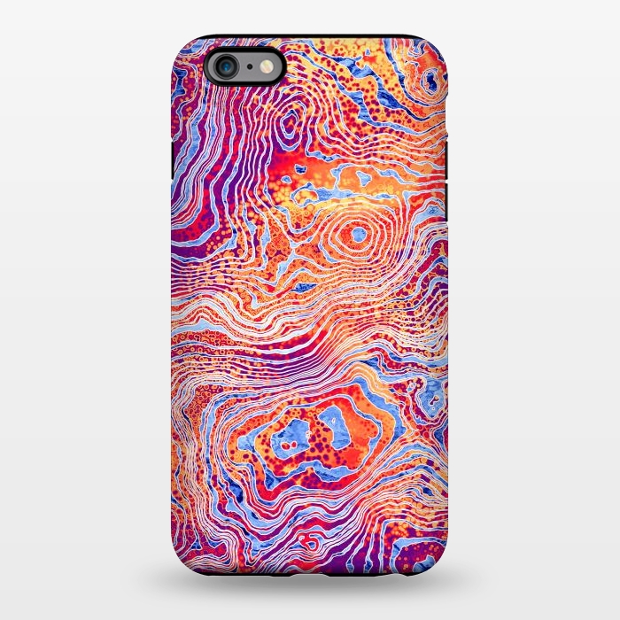 iPhone 6/6s plus StrongFit  Abstract Colorful Marble II by Art Design Works