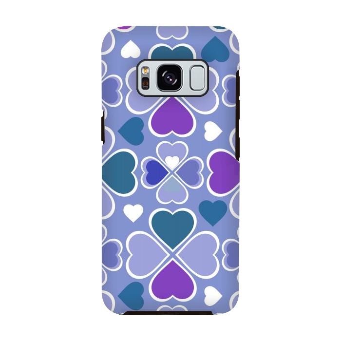 Galaxy S8 StrongFit Hearts Flower Creation by Bledi