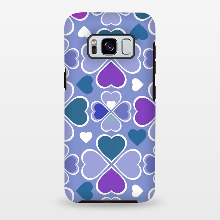 Galaxy S8 plus StrongFit Hearts Flower Creation by Bledi