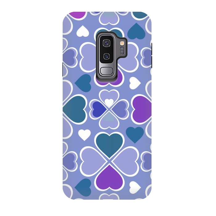 Galaxy S9 plus StrongFit Hearts Flower Creation by Bledi