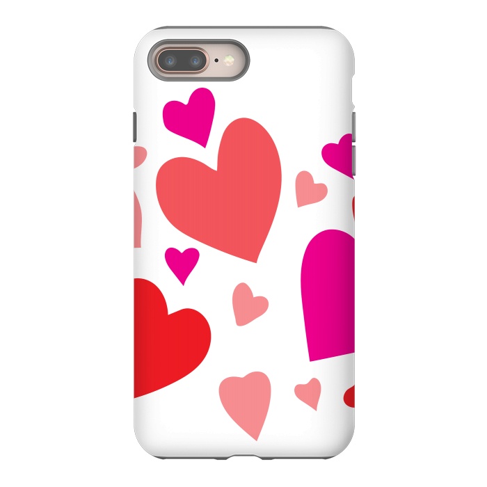 iPhone 7 plus StrongFit Decorative paper heart by Bledi