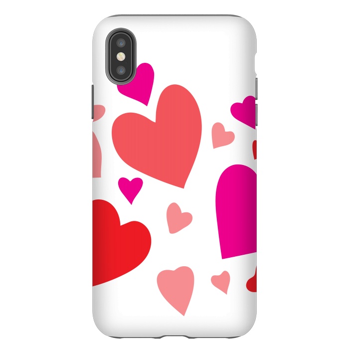 iPhone Xs Max StrongFit Decorative paper heart by Bledi