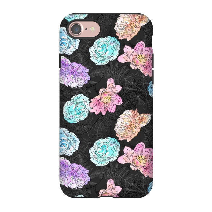 iPhone 7 StrongFit Color Pop Floral by Noonday Design