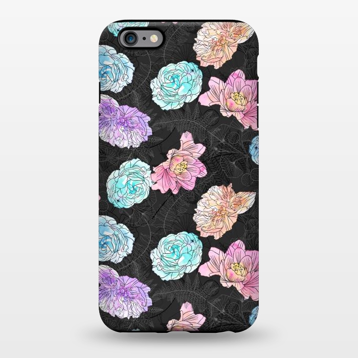 iPhone 6/6s plus StrongFit Color Pop Floral by Noonday Design