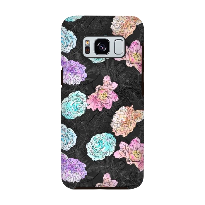 Galaxy S8 StrongFit Color Pop Floral by Noonday Design
