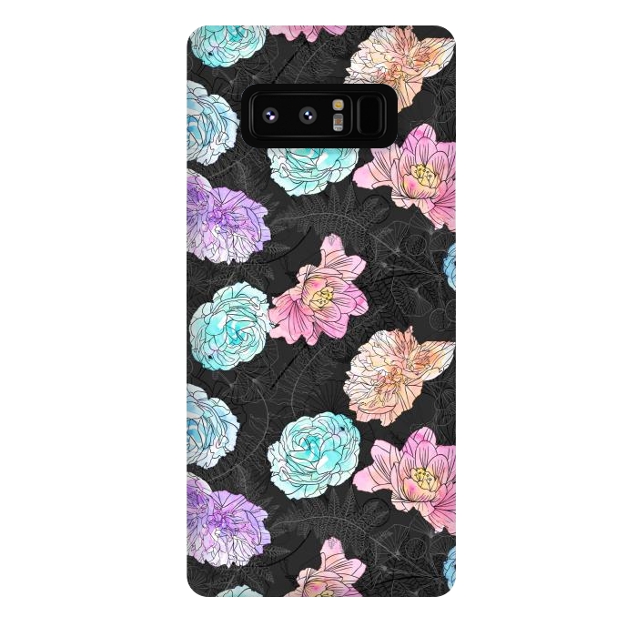 Galaxy Note 8 StrongFit Color Pop Floral by Noonday Design