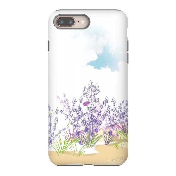 iPhone 7 plus StrongFit Lavender flower by Bledi