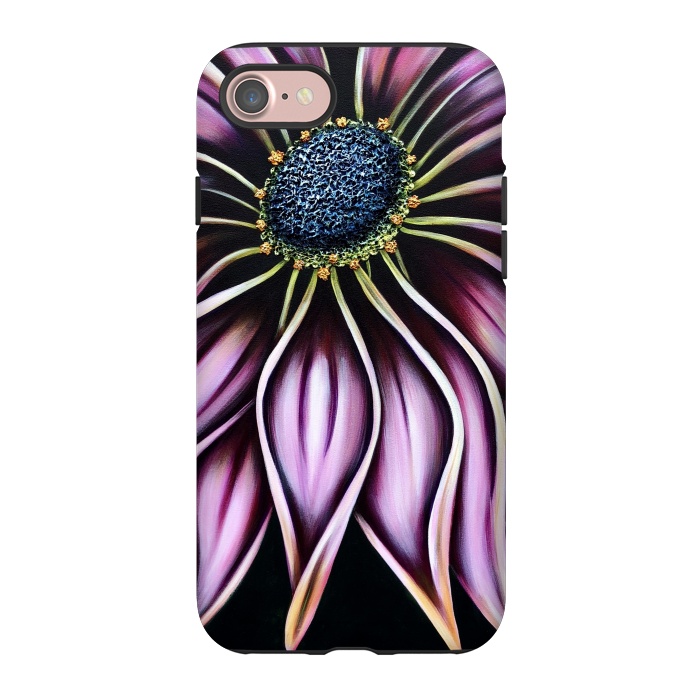 iPhone 7 StrongFit Wild Cone Flower by Denise Cassidy Wood