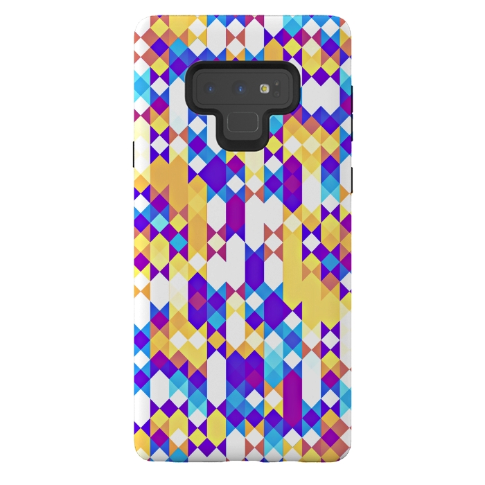 Galaxy Note 9 StrongFit Colorful Pattern I by Art Design Works