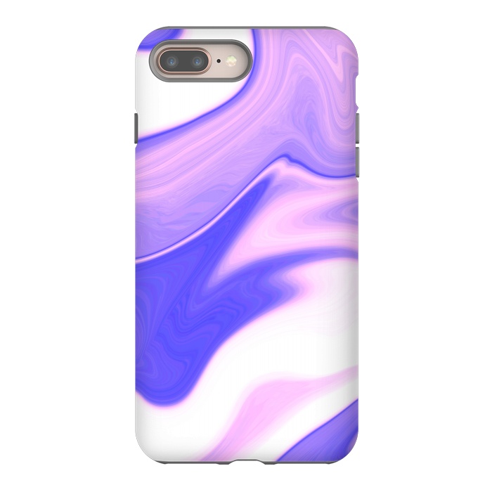 iPhone 7 plus StrongFit Pink, Purple and White by Ashley Camille