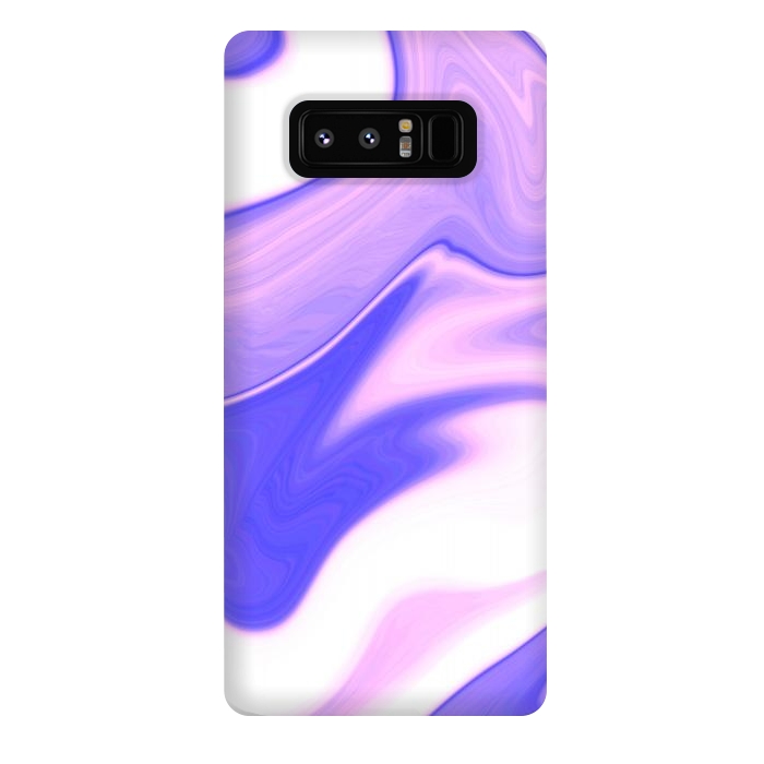 Galaxy Note 8 StrongFit Pink, Purple and White by Ashley Camille