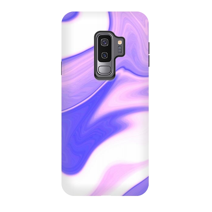 Galaxy S9 plus StrongFit Pink, Purple and White by Ashley Camille