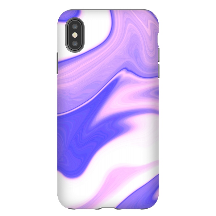 iPhone Xs Max StrongFit Pink, Purple and White by Ashley Camille