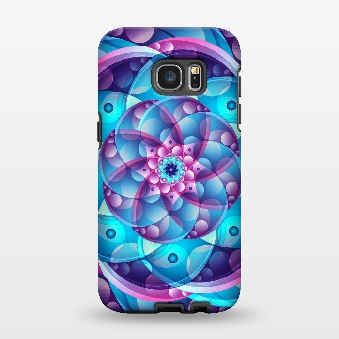 Galaxy S7 EDGE StrongFit Vector Chakra I by Art Design Works