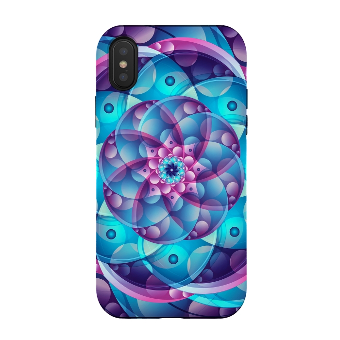 iPhone Xs / X StrongFit Vector Chakra I by Art Design Works