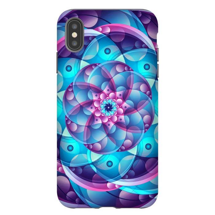 iPhone Xs Max StrongFit Vector Chakra I by Art Design Works