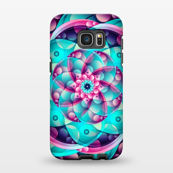 Galaxy S7 EDGE StrongFit Vector Chakra II by Art Design Works