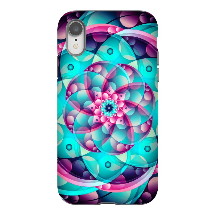 iPhone Xr StrongFit Vector Chakra II by Art Design Works