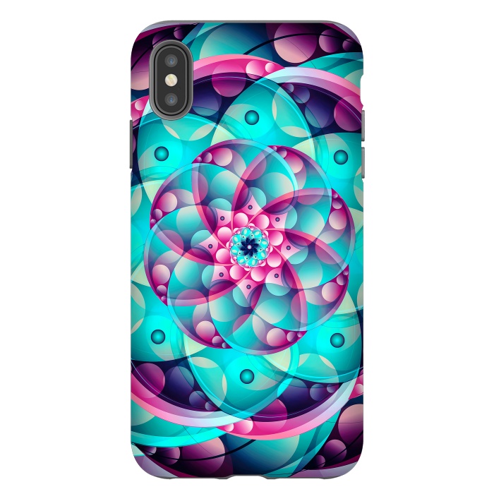 iPhone Xs Max StrongFit Vector Chakra II by Art Design Works