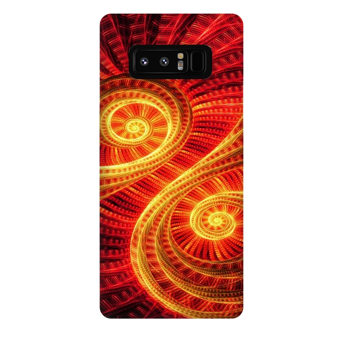 Galaxy Note 8 StrongFit Fractal Art II by Art Design Works