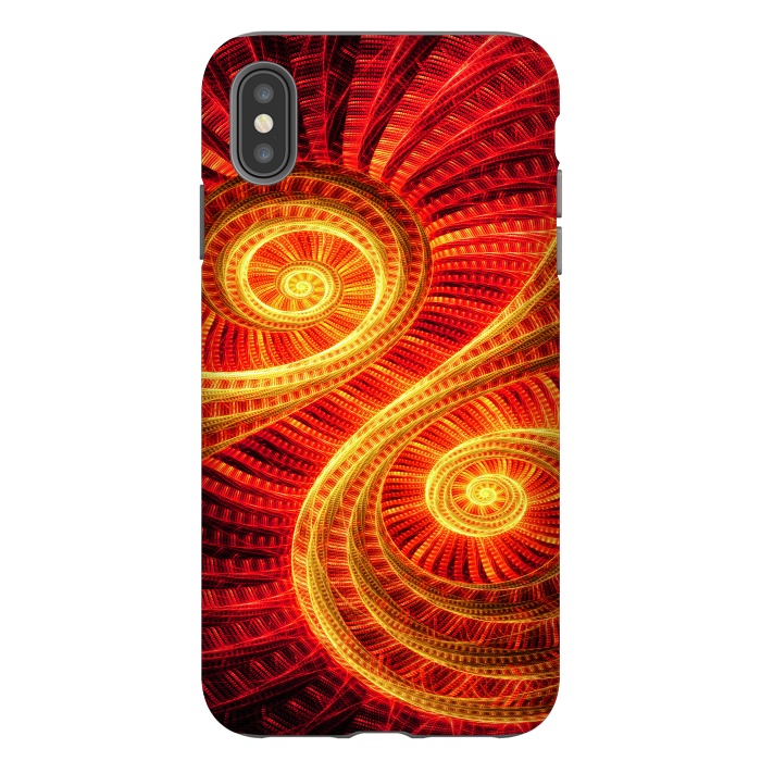 iPhone Xs Max StrongFit Fractal Art II by Art Design Works