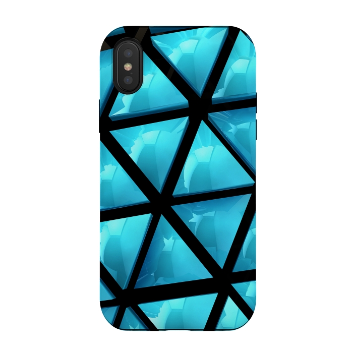 iPhone Xs / X StrongFit 3D Pattern I by Art Design Works