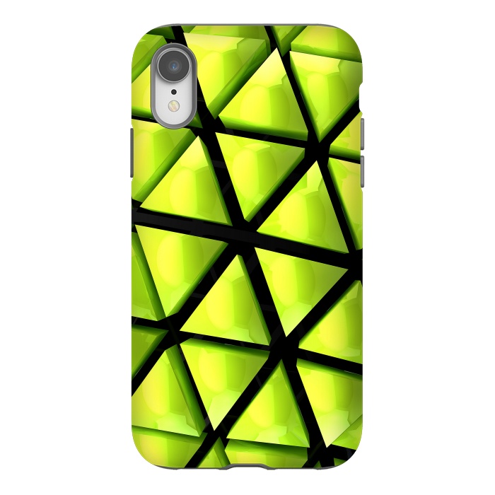 iPhone Xr StrongFit 3D Pattern II by Art Design Works