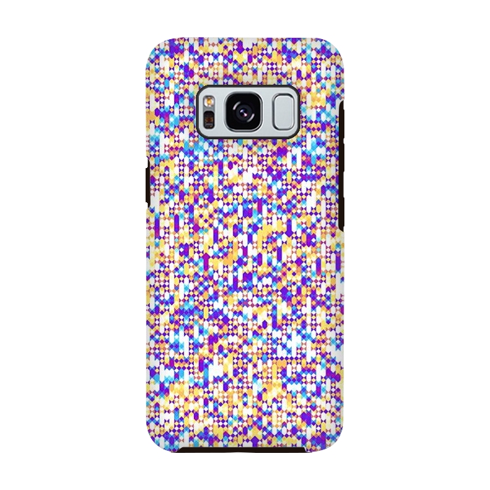 Galaxy S8 StrongFit  Colorful Pattern II by Art Design Works