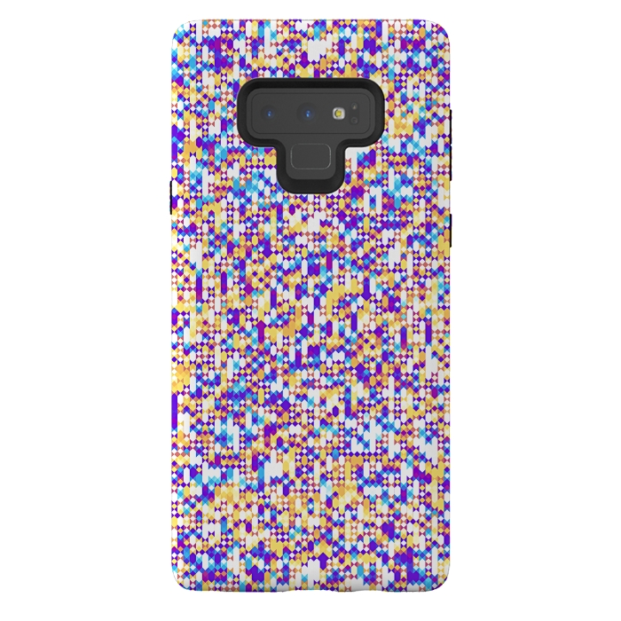 Galaxy Note 9 StrongFit  Colorful Pattern II by Art Design Works