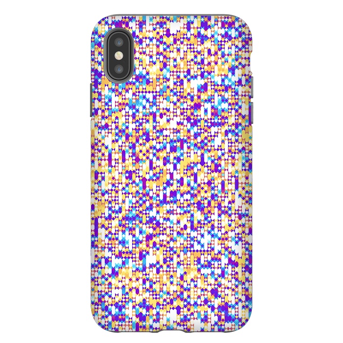 iPhone Xs Max StrongFit  Colorful Pattern II by Art Design Works