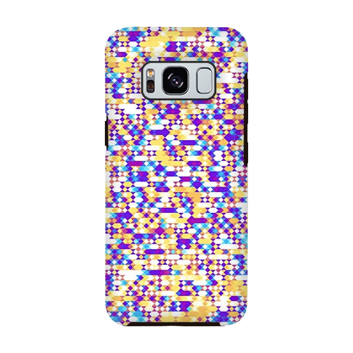 Galaxy S8 StrongFit  Colorful Pattern III by Art Design Works