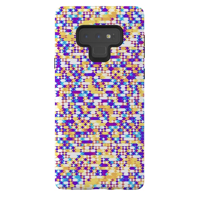 Galaxy Note 9 StrongFit  Colorful Pattern III by Art Design Works