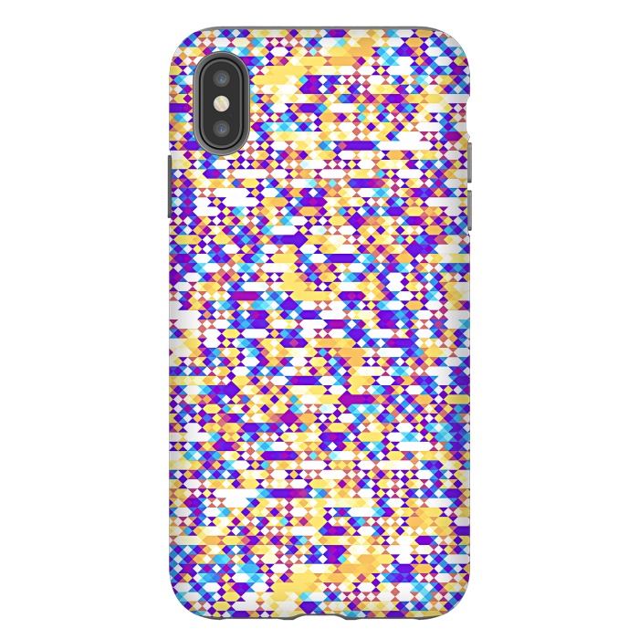 iPhone Xs Max StrongFit  Colorful Pattern III by Art Design Works