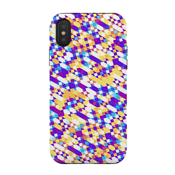 iPhone Xs / X StrongFit Colorful Pattern IV by Art Design Works